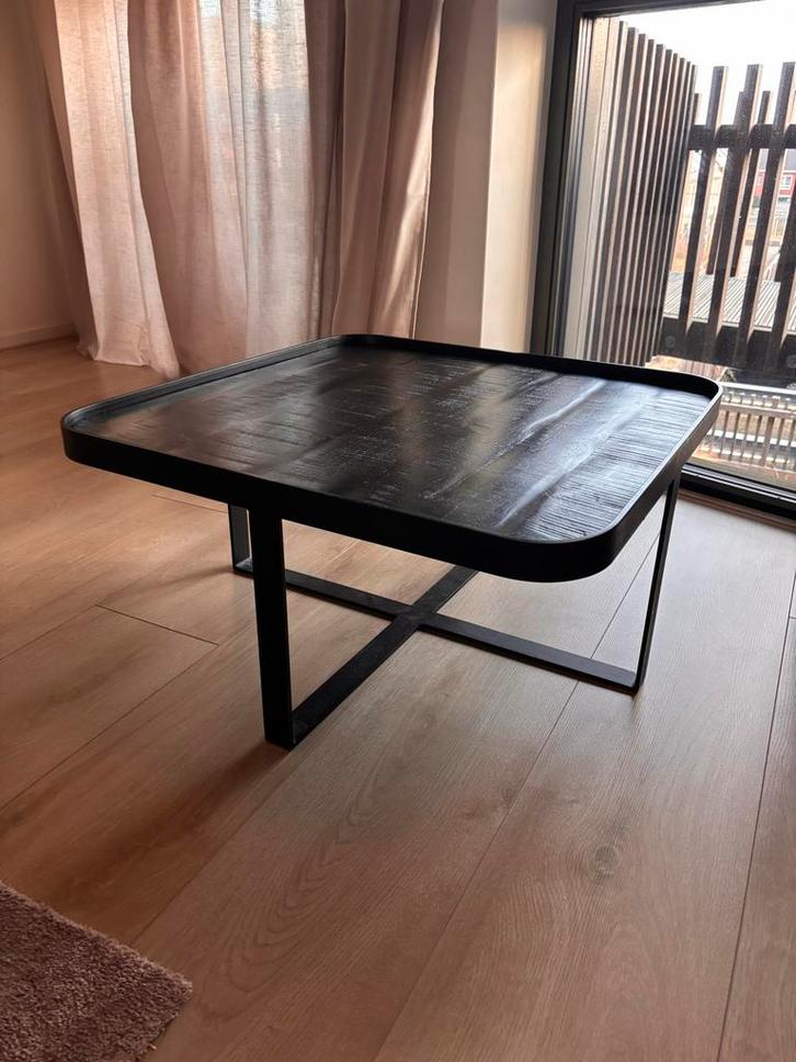 Wehkamp Home Salontafel Hugo 70x70, Huis en Inrichting, Tafels | Bijzettafels, Gebruikt, Vierkant, Minder dan 45 cm, 55 tot 75 cm