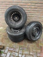 Stalen velgen met Goodyear winterbanden, Auto-onderdelen, Banden en Velgen, Ophalen, Overige, Gebruikt, 15 inch
