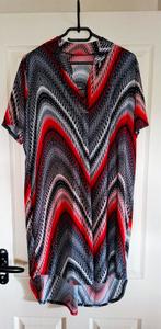 Tuniek, zomerjurk maat XL, Ophalen of Verzenden, Zo goed als nieuw, Maat 46/48 (XL) of groter, Rood