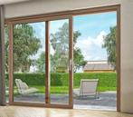 Schuifpui - Kunststof/Hout/Aluminium, 120 cm of meer, Nieuw, Ophalen of Verzenden, Schuifdeur