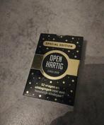 Openhartig eindejaars, Hobby en Vrije tijd, Gezelschapsspellen | Kaartspellen, Een of twee spelers, Ophalen of Verzenden, Zo goed als nieuw