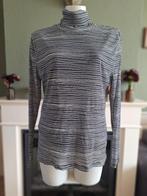 Purdey beige zwarte gestreepte dubbel laags top XXL gratis v, Kleding | Dames, Tops, Verzenden, Zwart, Maat 42/44 (L), Zo goed als nieuw