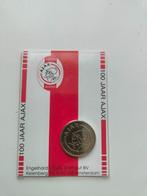 AJAX 100 jaar herdenkingsmunt, Verzamelen, Verzenden, Zo goed als nieuw, Ajax