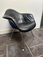 Zeldzame Herman Miller DAX chair met leer vintage design, Huis en Inrichting, Fauteuils, Ophalen, Zo goed als nieuw, 75 tot 100 cm