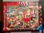 Kerst puzzel 1000 stukjes, Ophalen of Verzenden, Zo goed als nieuw