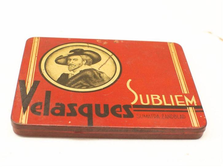 sigaren doosje 37339, Verzamelen, Blikken, Gebruikt, Overige, Ophalen of Verzenden