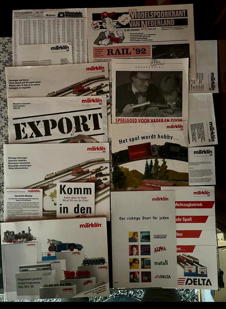 Set Vintag Marklin Karl Bub Lima Piko FleischmannTreinwagon, Hobby en Vrije tijd, Modeltreinen | H0, Gebruikt, Overige typen, Wisselstroom