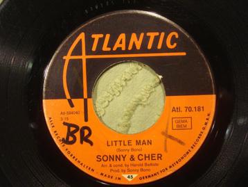 Sonny & Cher 7" Vinyl Single: ‘Little man’ (Duitsland) beschikbaar voor biedingen