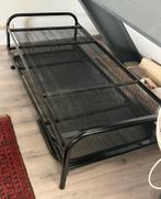 Als ‘Duo-Piet’ gekocht. Logeerbed met onderbed, Ophalen, Gebruikt, Eenpersoons, 200 cm