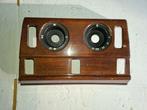 Mercedes W124 houtpaneel middenconsole + draaiknop kachelbed, Ophalen of Verzenden, Mercedes-Benz