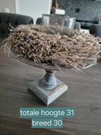 Etagere, krans glas, Ophalen of Verzenden, Zo goed als nieuw