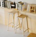 HAY Taburete 8 Barkruk High H 75 cm Eggshell | Van €139, nu, Huis en Inrichting, Barkrukken, Hay, Hay, 60 tot 90 cm, Nieuw