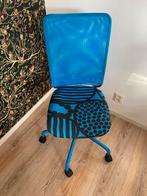 IKEA blauwe kinder bureaustoel gebruikt, Huis en Inrichting, Bureaustoelen, Ophalen, Gebruikt, Blauw, Bureaustoel