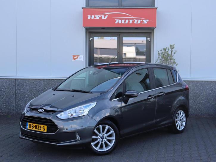 Ford B-Max 1.0 EcoBoost Titanium navi LM airco org NL, Auto's, Ford, Bedrijf, Te koop, B-Max, ABS, Airbags, Airconditioning, Boordcomputer