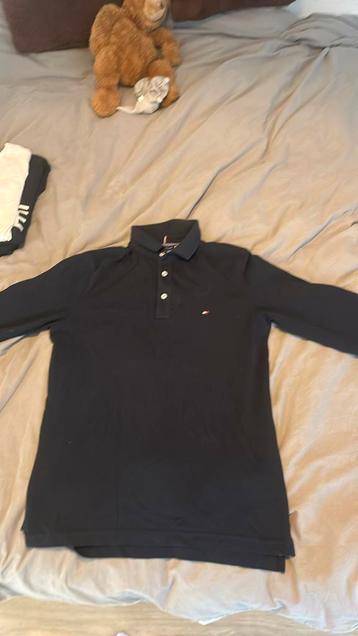 Zgan Tommy hilfiger long sleeve polo maat m