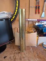 Oude lege WO2 USA huls 76mm m26 Sherman uit 1944, Ophalen of Verzenden, Amerika, Hulzen of Bodemvondsten