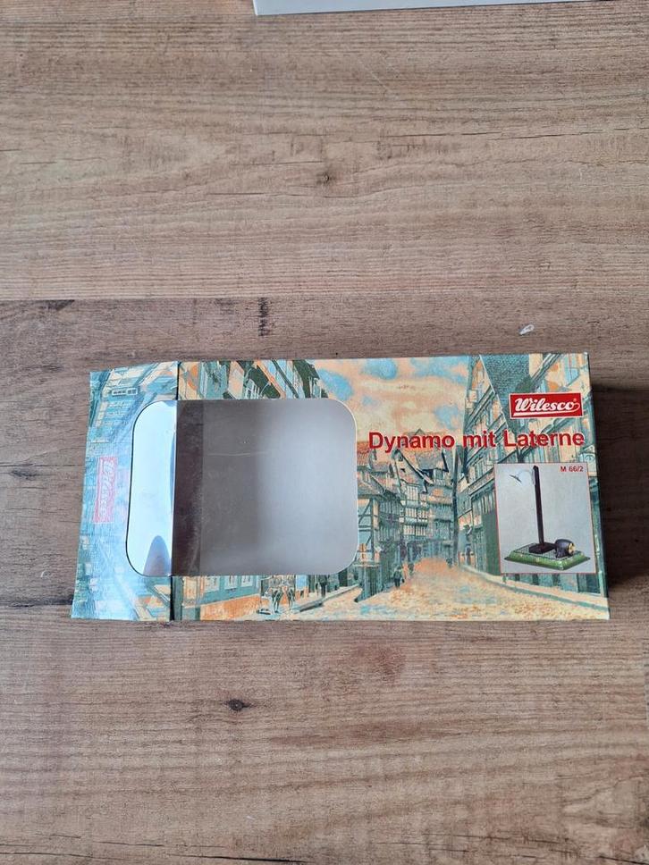 Wilesco Dynamo met Lantaarnpaal - Model M 66/2, Verzamelen, Speelgoed, Zo goed als nieuw, Ophalen of Verzenden