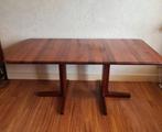 te koop: Deens design houten eettafel retro vintage jaren 70, Gebruikt, Teakhout, Vijf personen of meer, Rechthoekig