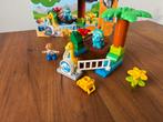 Lego Duplo Jurassic World 10879, Ophalen of Verzenden, Zo goed als nieuw, Complete set, Duplo