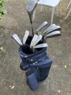 10 golfclubs incl tas, Sport en Fitness, Golf, Overige merken, Set, Gebruikt, Ophalen