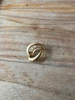Gouden broche, Ophalen of Verzenden, Zo goed als nieuw, Minder dan 4 cm, Goud