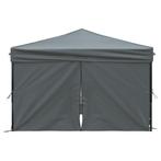 Partytent inklapbaar met zijwanden 3x3 m, Tuin en Terras, Opvouwbaar, Partytent, Minder dan 4 meter, Nieuw