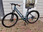 HYBRIDEFIETS 500
nachtblauw, Minder dan 10 versnellingen, 26 inch, Aluminium, Minder dan 49 cm