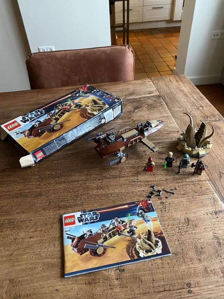 Lego Star Wars 9496 Desert Skiff, Kinderen en Baby's, Speelgoed | Duplo en Lego, Zo goed als nieuw, Lego, Complete set, Ophalen of Verzenden