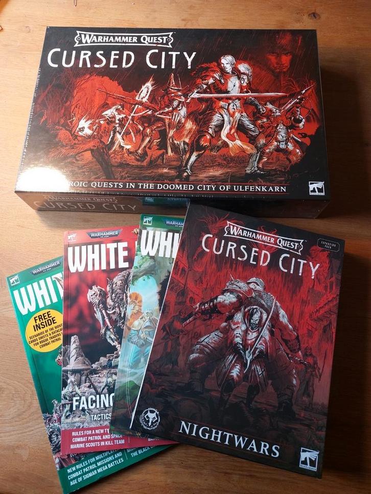 Warhammer Cursed City + Nightwars, Hobby en Vrije tijd, Wargaming, Zo goed als nieuw, Ophalen of Verzenden