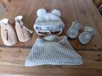 Zara muts/sjaal, Lodger wantjes, Alwere slofjes, Maat 62, Jongetje of Meisje, Ophalen of Verzenden, Zo goed als nieuw