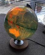 Globe met verlichting, Ophalen of Verzenden, Verlicht, Zo goed als nieuw