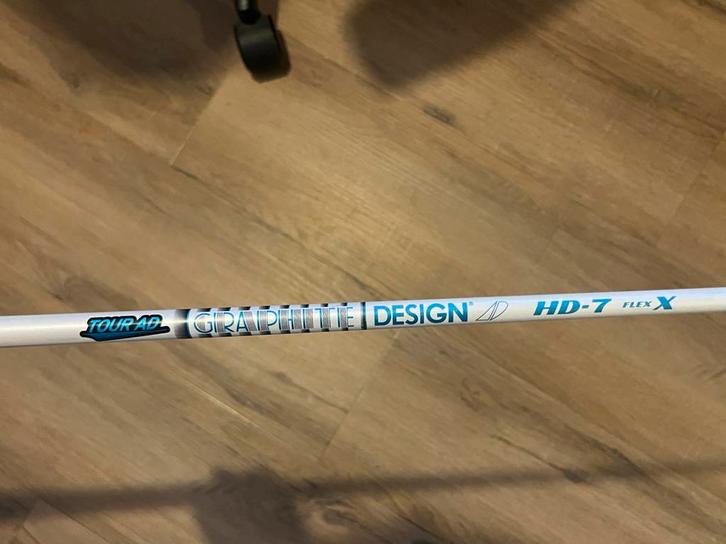 Driver Shaft Tour Ad Graphite Design AD Hd-7 Stiff, Sport en Fitness, Golf, Zo goed als nieuw, Club, Overige merken, Ophalen of Verzenden