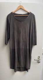 Studio Ruig schitterende jurk suede taupe 40, Maat 38/40 (M), Overige kleuren, Ophalen of Verzenden, Zo goed als nieuw