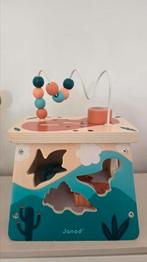 Janod activiteitenkubus, Kinderen en Baby's, Speelgoed | Houten speelgoed, Ophalen, Zo goed als nieuw