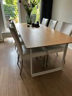 Muuto eettafel 70/70 Afmeting 225 x 90 cm. Gelamineerd eiken, Ophalen, Gebruikt, Eikenhout, 200 cm of meer