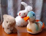 Steiff haasje, eendje en candycontainer haas, Ophalen of Verzenden