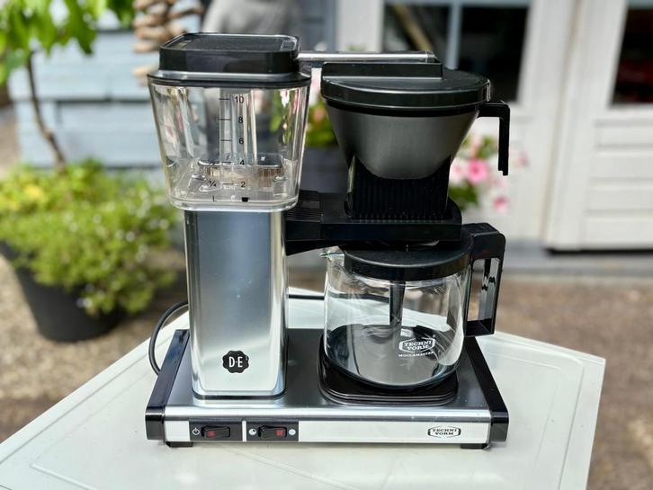 Douwe Egberts - Moccamaster koffiezetapparaat - Nieuw Model, Witgoed en Apparatuur, Koffiezetapparaten, Zo goed als nieuw, Gemalen koffie