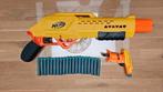 Nerf alpha blaster met mini nerf en 23 darts, Kinderen en Baby's, Speelgoed | Buiten | Actiespeelgoed, Ophalen of Verzenden, Zo goed als nieuw