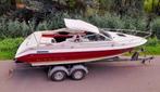 Maxum 2100 Speedkruiser 5.0 V8 en Valcke Trailer, Watersport en Boten, Ophalen, Gebruikt, Binnenboordmotor, 6 meter of meer