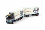 Tekno Scania 143 - Hans Prins combi, Hobby en Vrije tijd, Modelauto's | 1:50, Ophalen of Verzenden, Zo goed als nieuw, Bus of Vrachtwagen