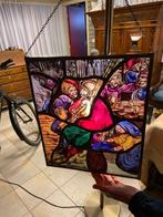 glas in lood, Ophalen