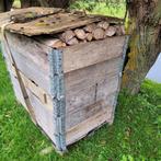 Gezaagd wilgenhout op ca 30 - 37 cm, Tuin en Terras, Haardhout, Ophalen, Overige houtsoorten, Blokken