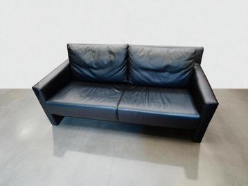 Montel leren 2-zits bank - Zo goed als nieuw! beschikbaar voor biedingen