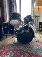 Pearl Forum Series - Drum Set - Jet Black, Muziek en Instrumenten, Drumstellen en Slagwerk, Zo goed als nieuw, Ophalen, Pearl