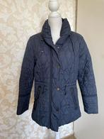 Donkerblauwe jas, maat 38, Kleding | Dames, Jassen | Winter, Ophalen of Verzenden, Zo goed als nieuw, Maat 38/40 (M), Blauw
