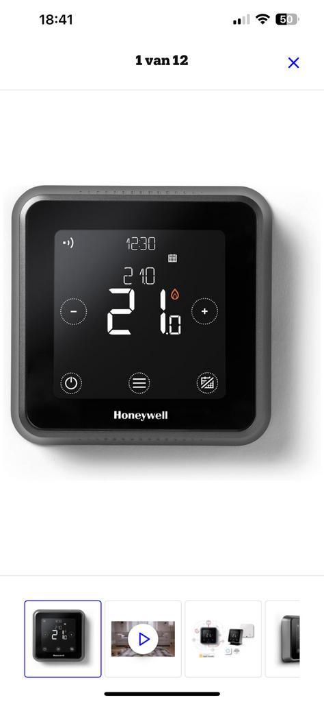 Honywell T6 thermostaat, Doe-het-zelf en Verbouw, Thermostaten, Zo goed als nieuw, Ophalen of Verzenden