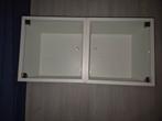 2x Eket bovenkast met vitrine deur, Huis en Inrichting, Ophalen, Zo goed als nieuw, Minder dan 150 cm, Minder dan 100 cm