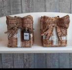 Riviera Maison Desire Candle Holders - Nieuw!, Ophalen, Overige materialen, Bruin, Nieuw