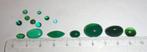 Cabochons groen, Ophalen of Verzenden, Mineraal
