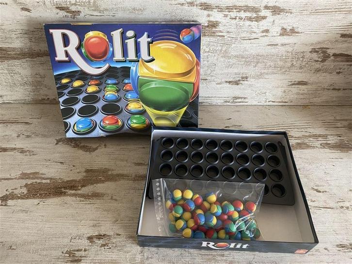 Rolit goliath gezelschapsspel [s968], Hobby en Vrije tijd, Gezelschapsspellen | Bordspellen, Zo goed als nieuw, Ophalen of Verzenden